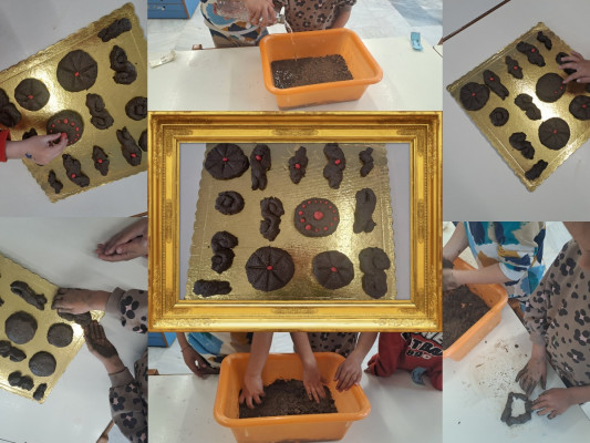 Πασχαλινές δημιουργίες στη φύση μέσα από παιχνίδι και STEM-Mud kitchen